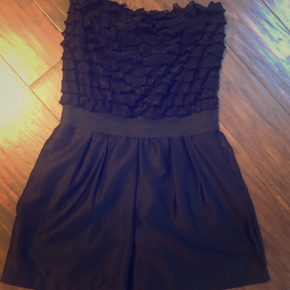 Strapless Romper